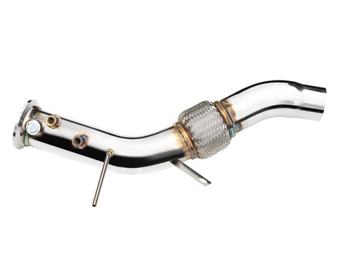 Edelstahl downpipe bmw - downpipe,